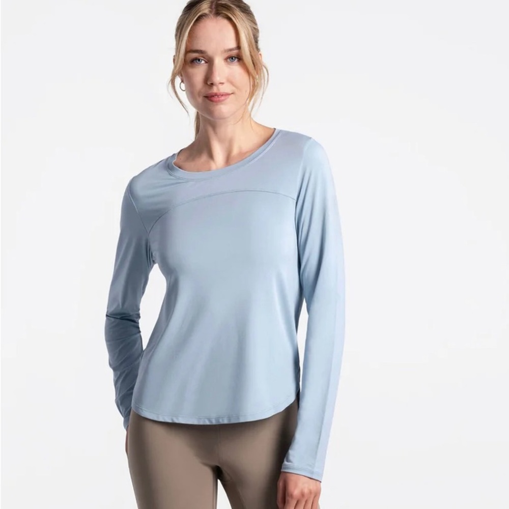 Repose Long Sleeve - Fog Blue